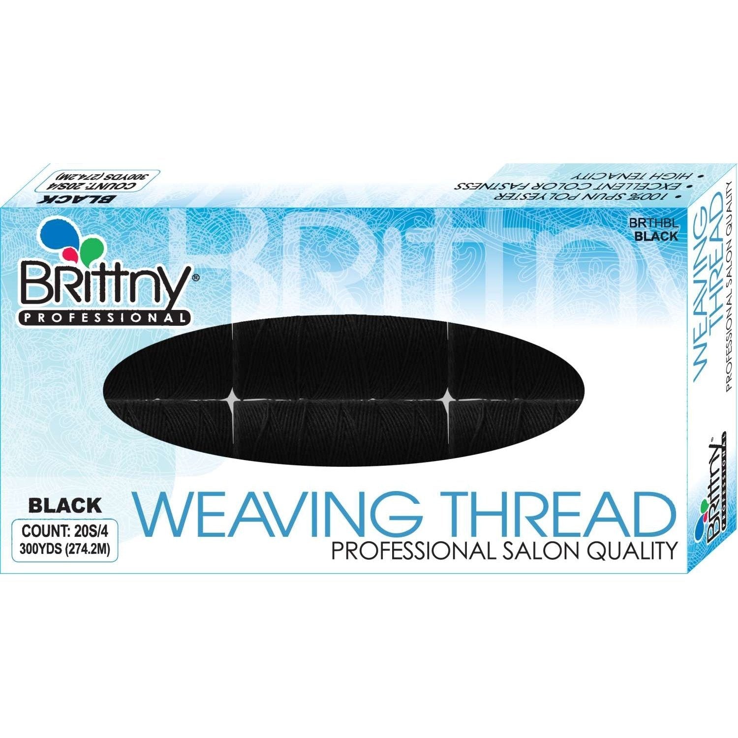 Brittny Weaving Thread 300 Yards Black Brittny Weaving Thread 300 Yards Black