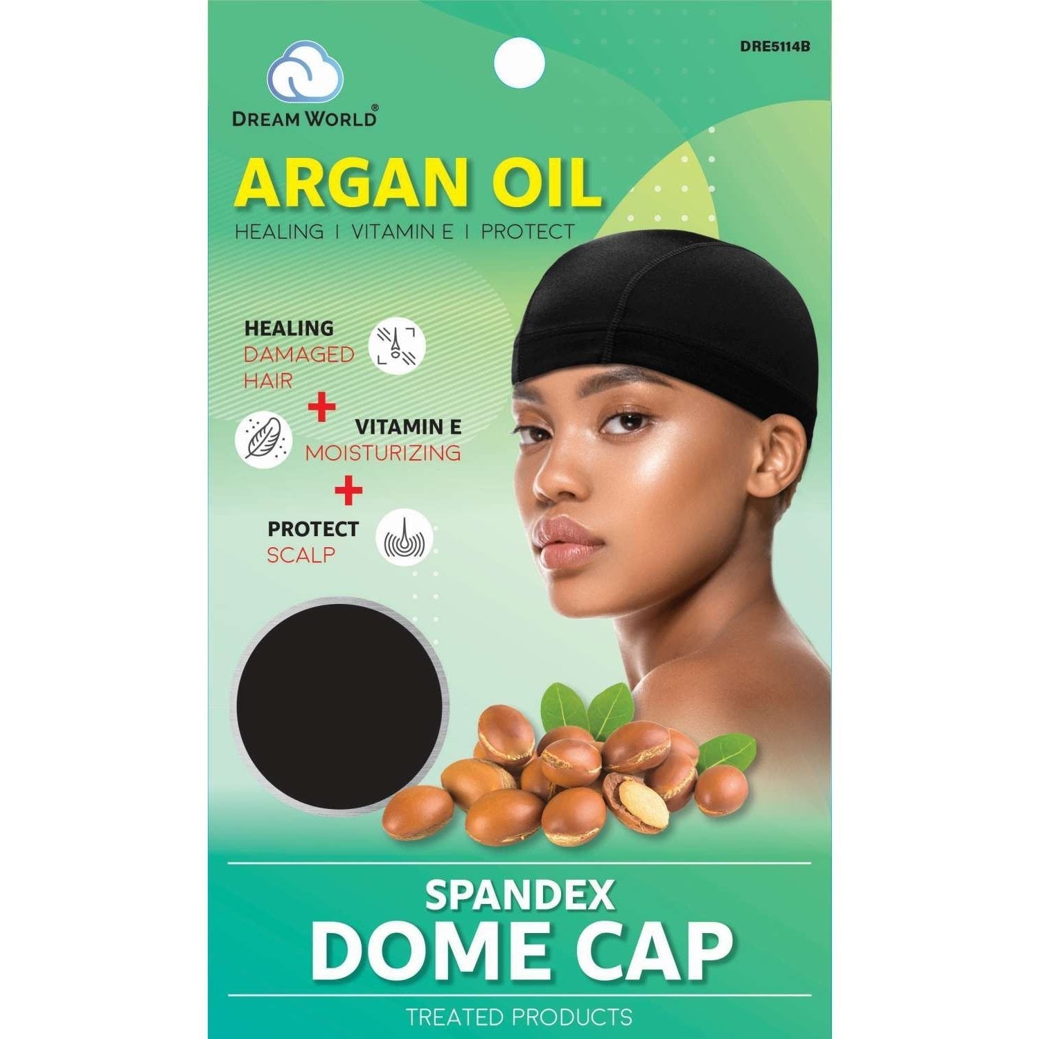 Dream Argan Oil Dome Cap Spandex Dream Argan Oil Dome Cap Spandex