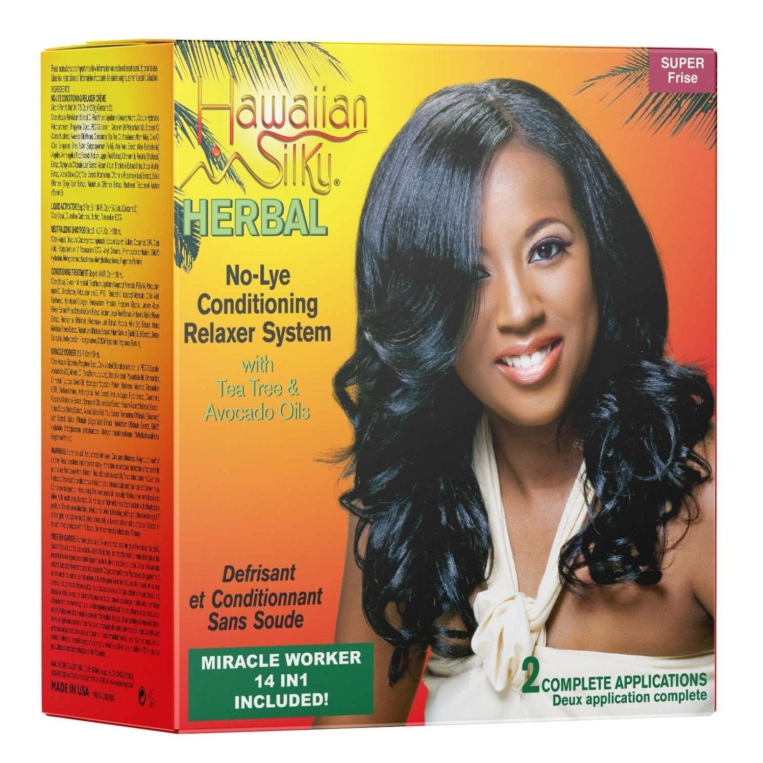 Hawaiian Silky Herbal No Lye 2Appl Super Hawaiian Silky Herbal No Lye 2Appl Super